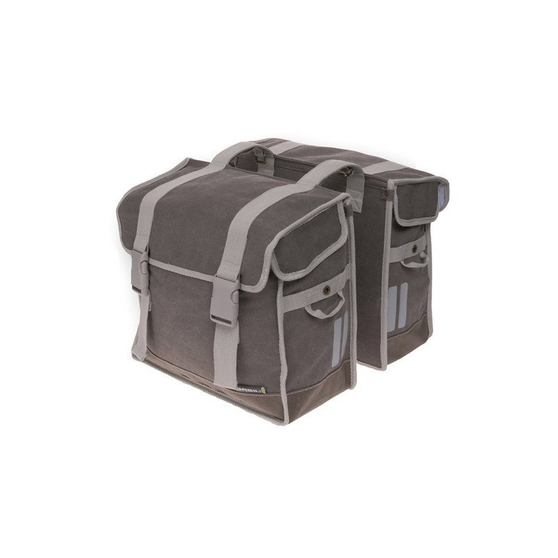 Sakwa podwójna BASIL D-Azur brązowa 40l