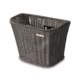 Kosz przedni Basil Berlin Rattan look szary