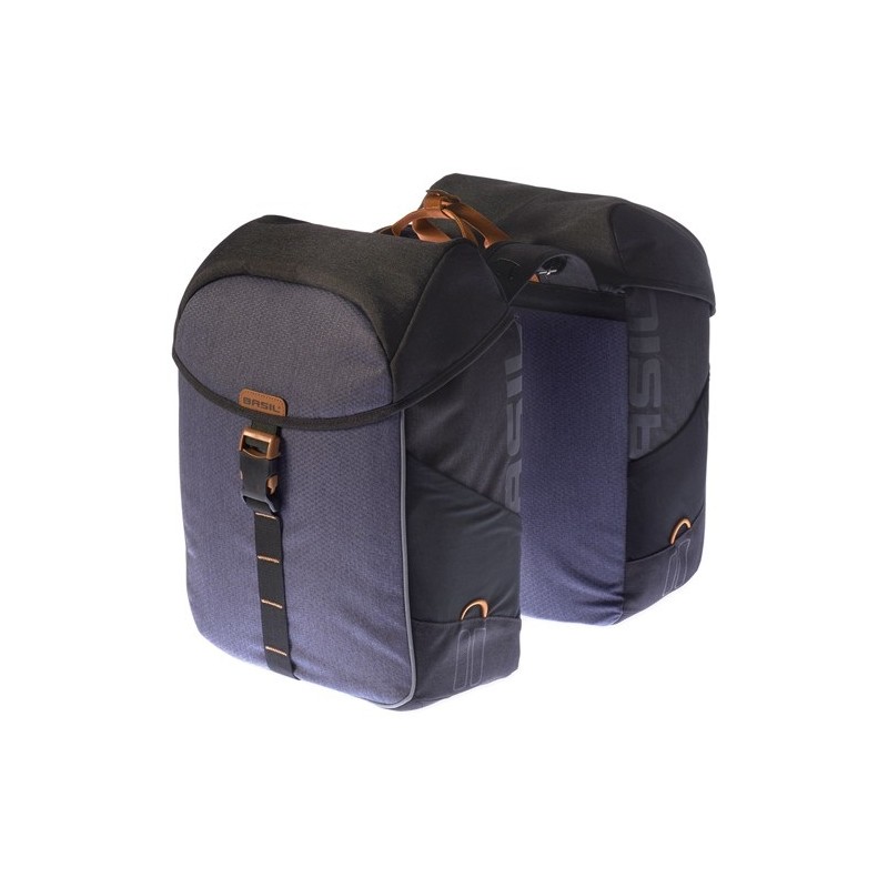 Sakwa podwójna BASIL Miles 32l granatowa