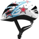 Kask dziecięcy ABUS Hubble 1.1 S white star