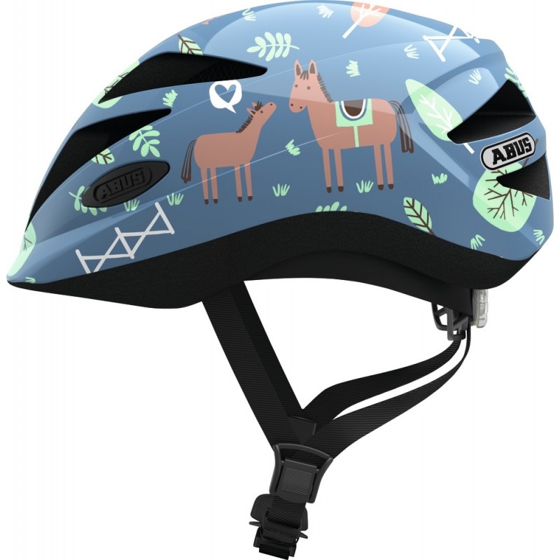 Kask dziecięcy ABUS Hubble 1.1 blue horse M