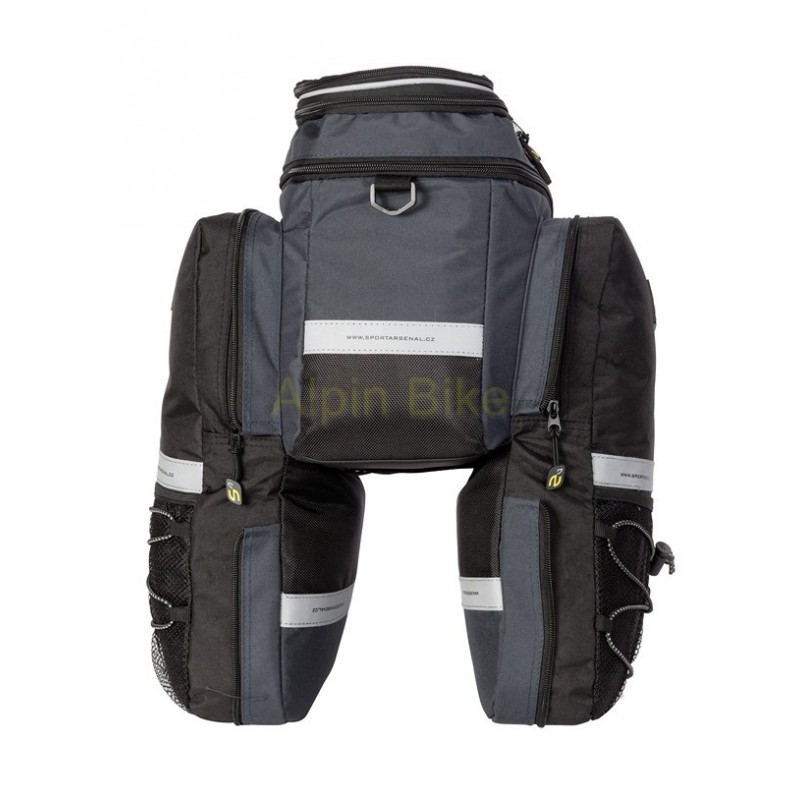 Sakwa SPORT ARSENAL 550 na bagażnik potrójna