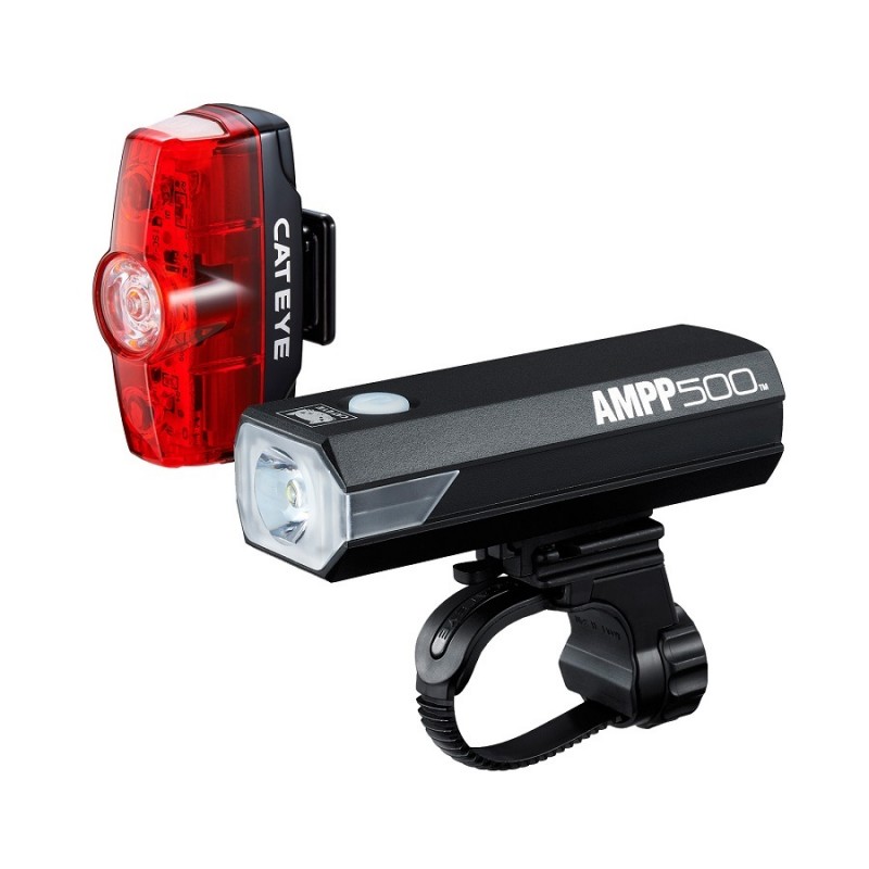 Zestaw lamp Cateye AMPP 500 Rapid MINI