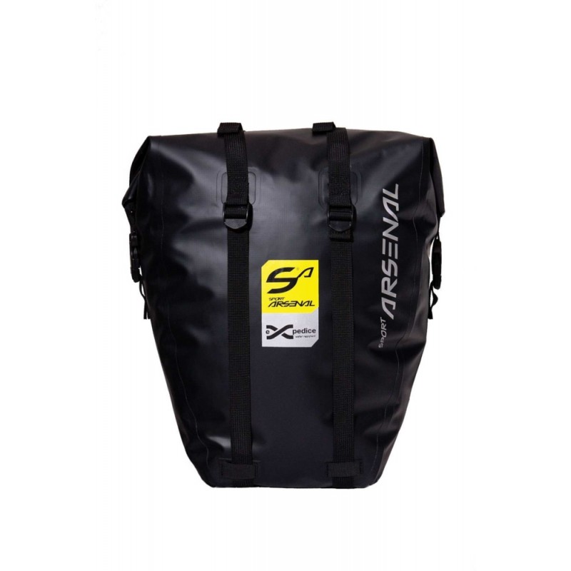 Sakwa SPORT ARSENAL 312 na bagażnik boczna czarna