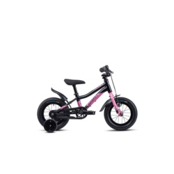 Rower dziecięcy Ghost PowerKid 12" czarny różowy