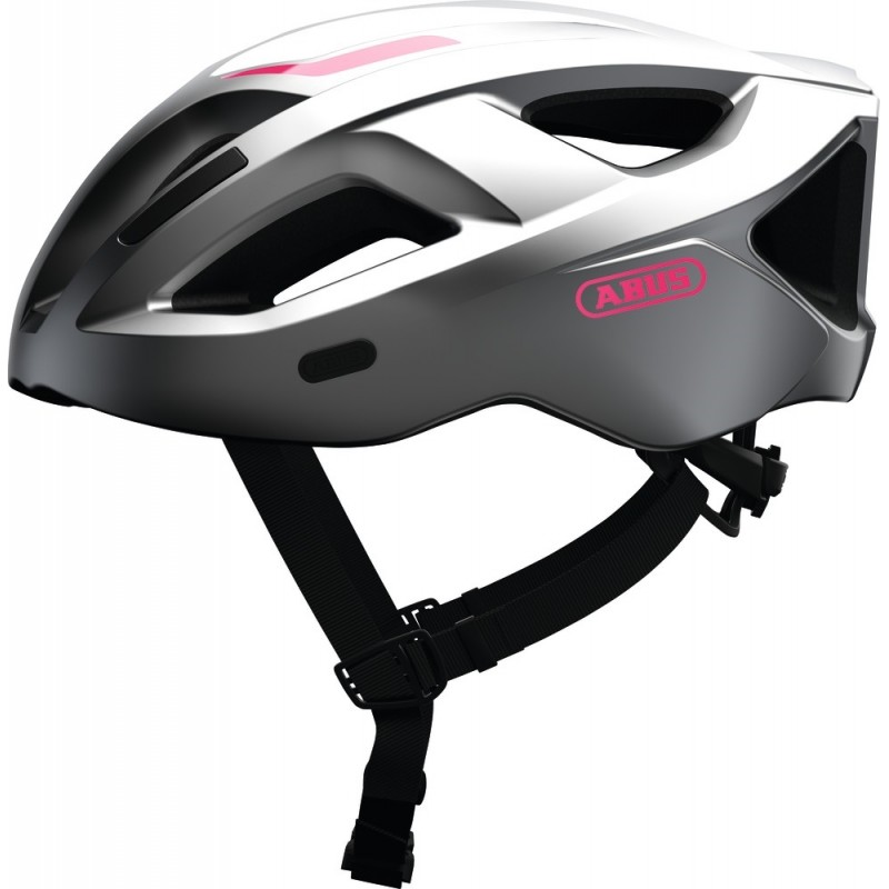 Kask ABUS Aduro 2.1 gleam silver L
