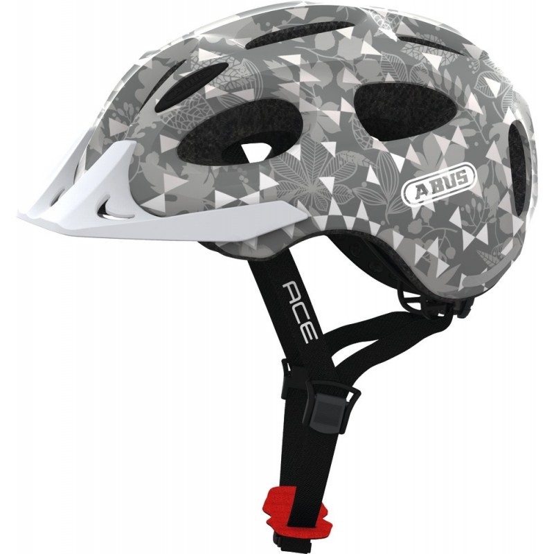 Kask ABUS Youn-I Ace M grey leaf