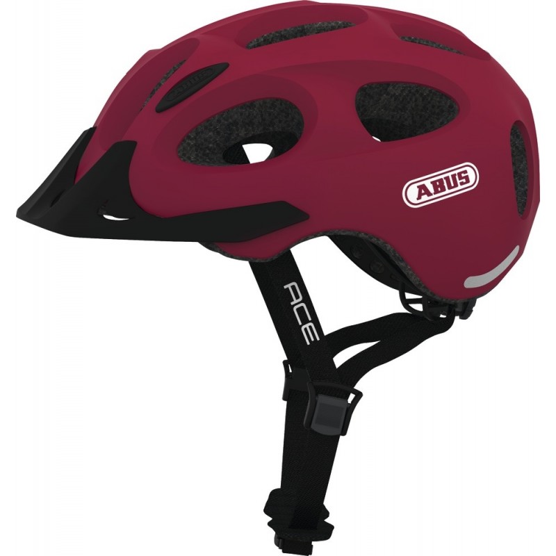 Kask Abus YOUN-I Ace L (56-61cm) cherry red