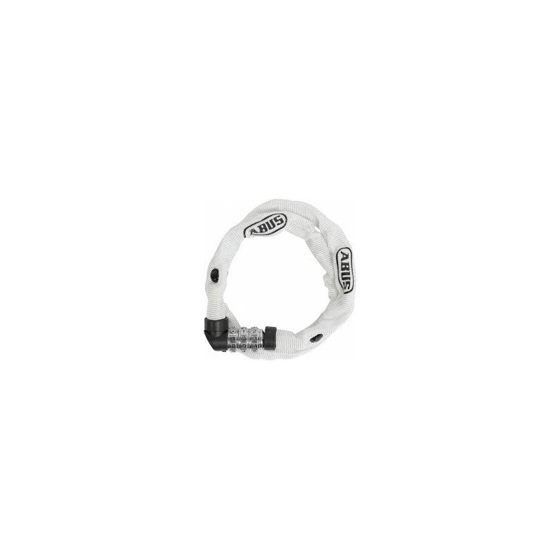 Zapięcie łańcuch ABUS WEB 1200/110 biały, szyfr