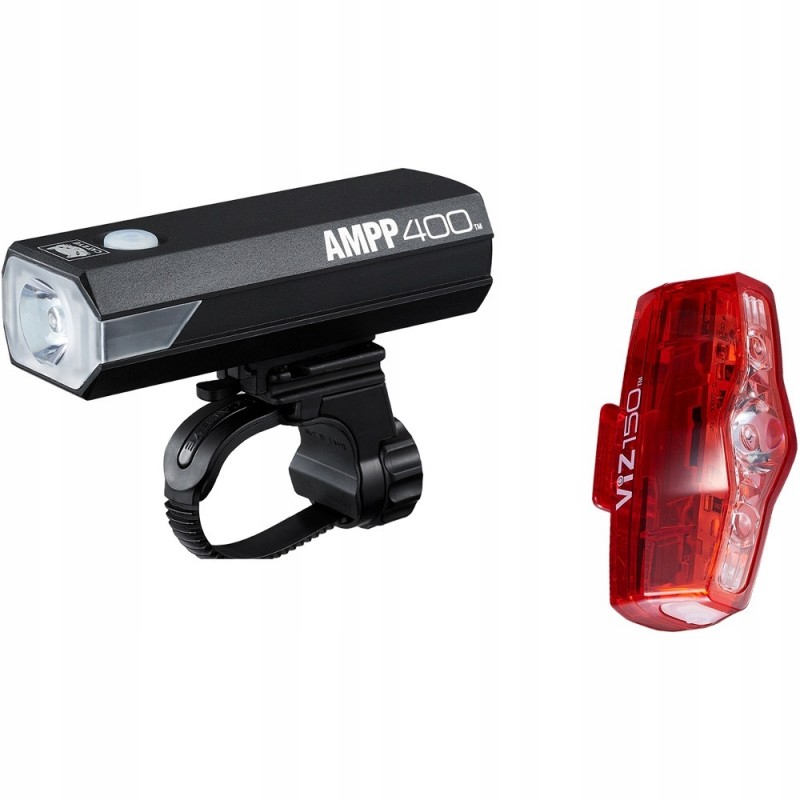 Zestaw Lamp Cateye HL-EL084RC AMPP 400 / TL-LD800