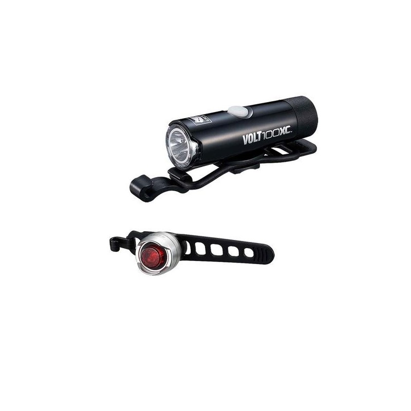 Zestaw lamp Cateye VOLT100XC / ORB SL-LD160