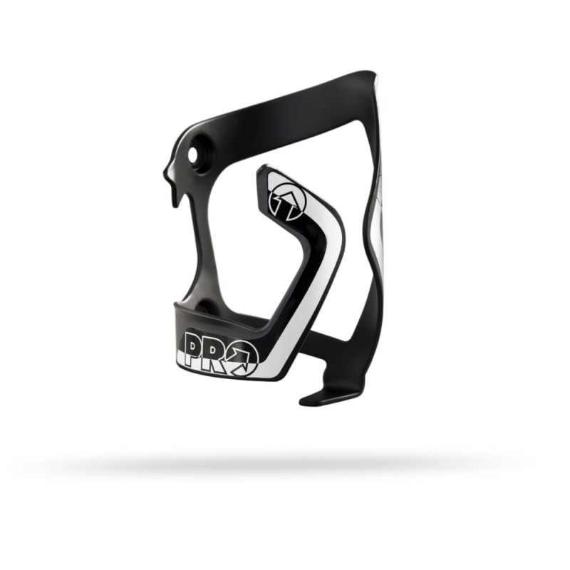 Koszyk bidonu PRO Alu lewy Blk/White.