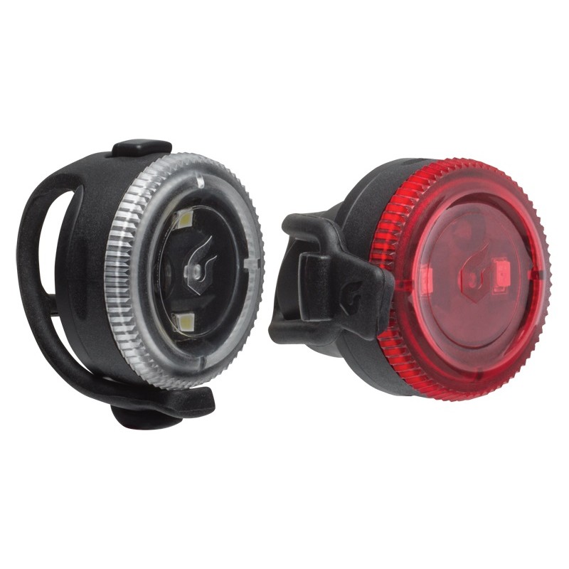 Zestaw lampek Blackburn CLICK 20/4 czarne
