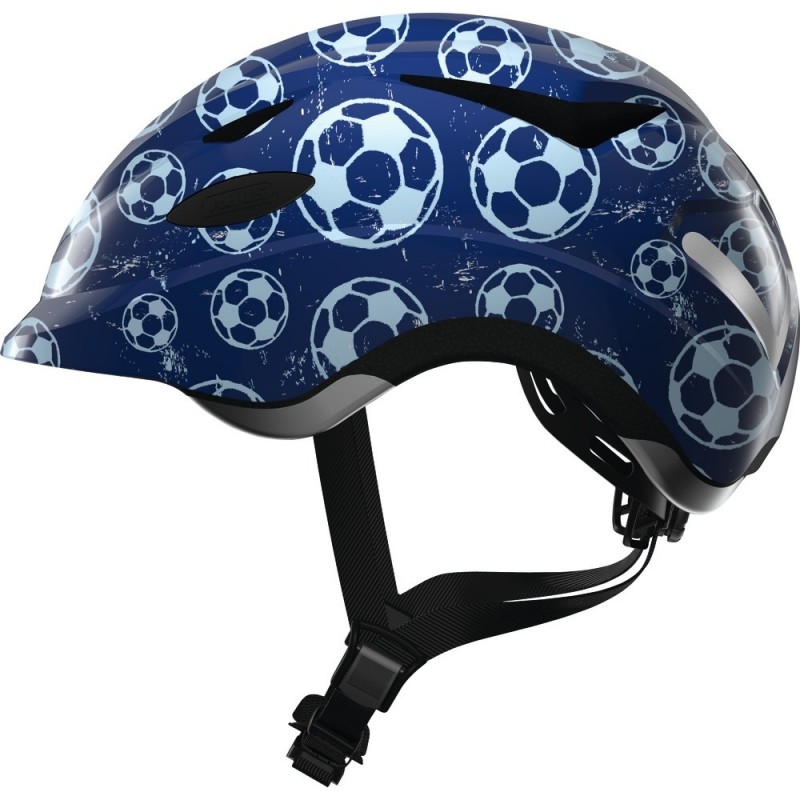 Kask dziecięcy ABUS Anuky S blue soccer