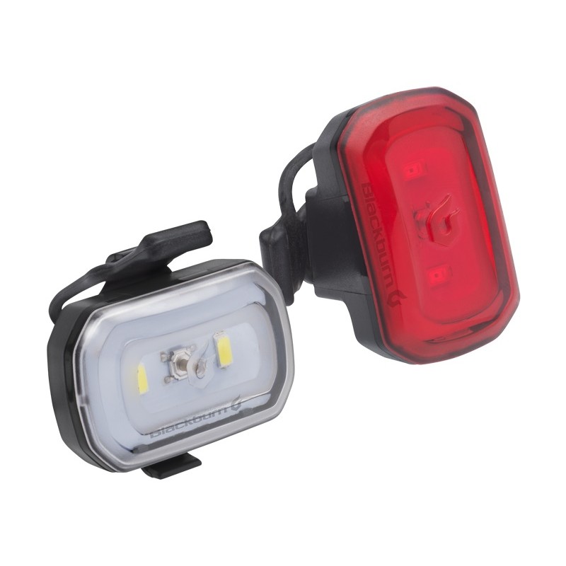 Zestaw lampek Blackburn Click USB 60/20 czarne