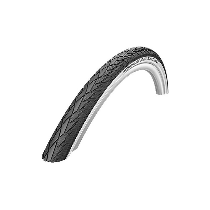 Opona 26" Schwalbe Road Cruiser 26x1,75 biały bok