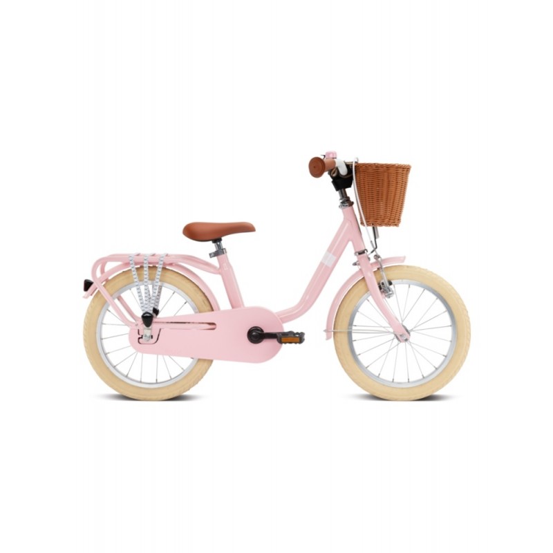 Rower dziecięcy PUKY Steel Classic 16 retro rose