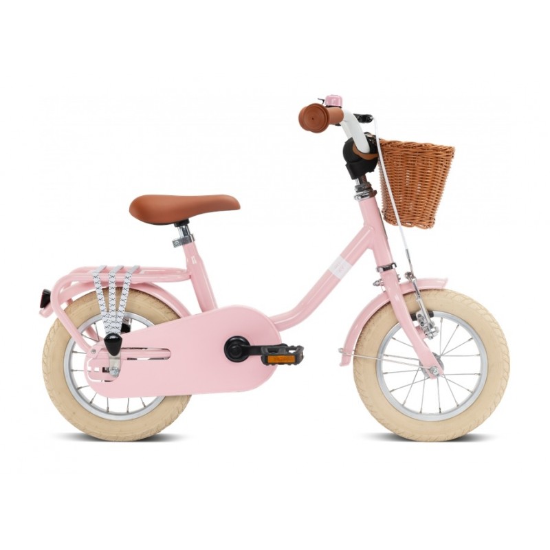 Rower dziecięcy PUKY Steel Classic 12 retro rose
