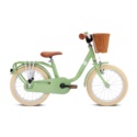 Rower dziecięcy PUKY Steel Classic 16 retro green