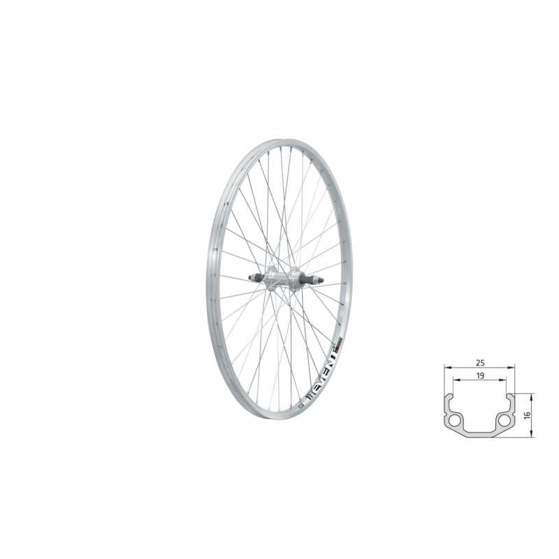 Koło tył 28" Kellys Event V-brake R silver