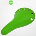Siodło do rowerów typu FIX zielone z nitami