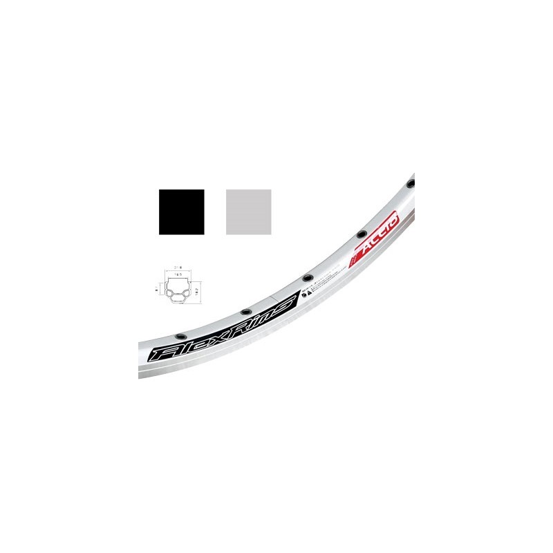 Obręcz 26" Alexrims Ace 18 36H srebrna
