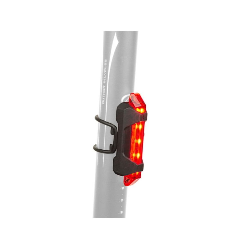 Lampka tył Author Stake mini usb