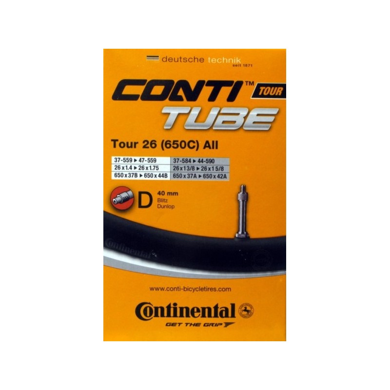 Dętka 26" Continental Tour 37-559/47-597 40mm DV