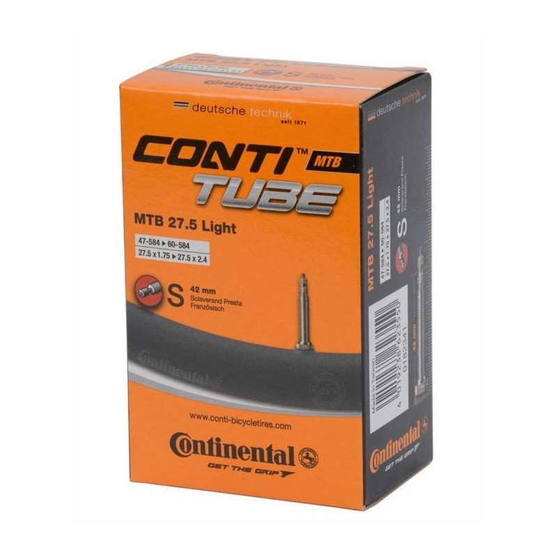 Dętka 27,5" CONTINENTAL 27,5 LIGHT FV 42mm