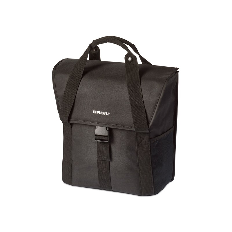 Sakwa pojedyncza BASIL Go Single Bag 16L czarna