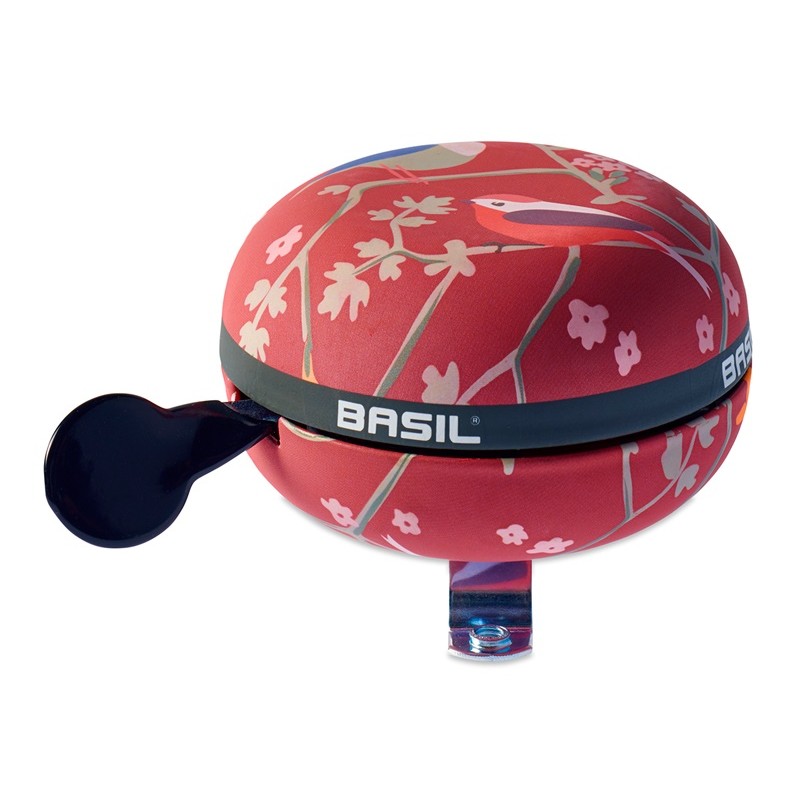 Dzwonek BASIL Ding-Dong Wanderlust vintage red