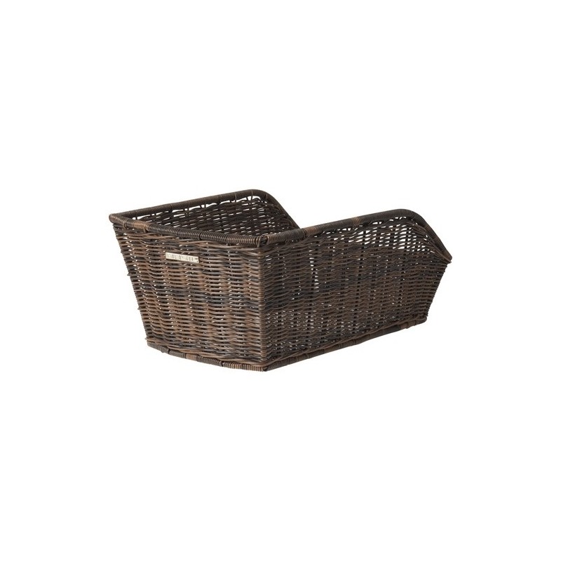 Kosz tył Basil Cento Rattan Look brązowy