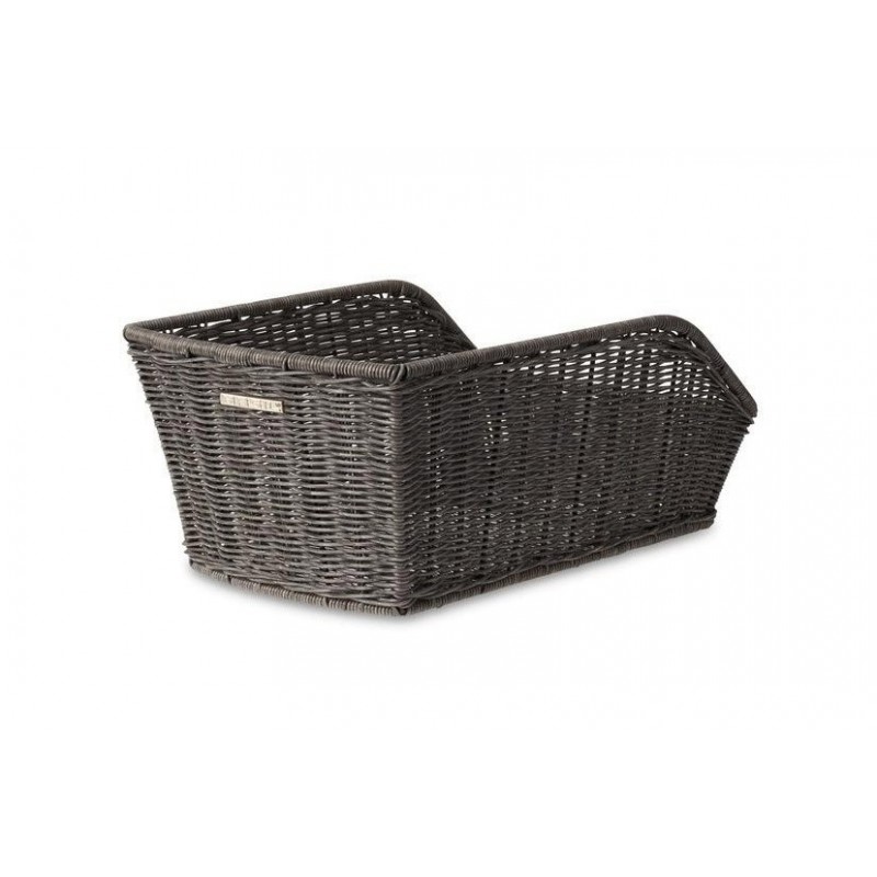 Kosz tył Basil Cento Rattan Look szary