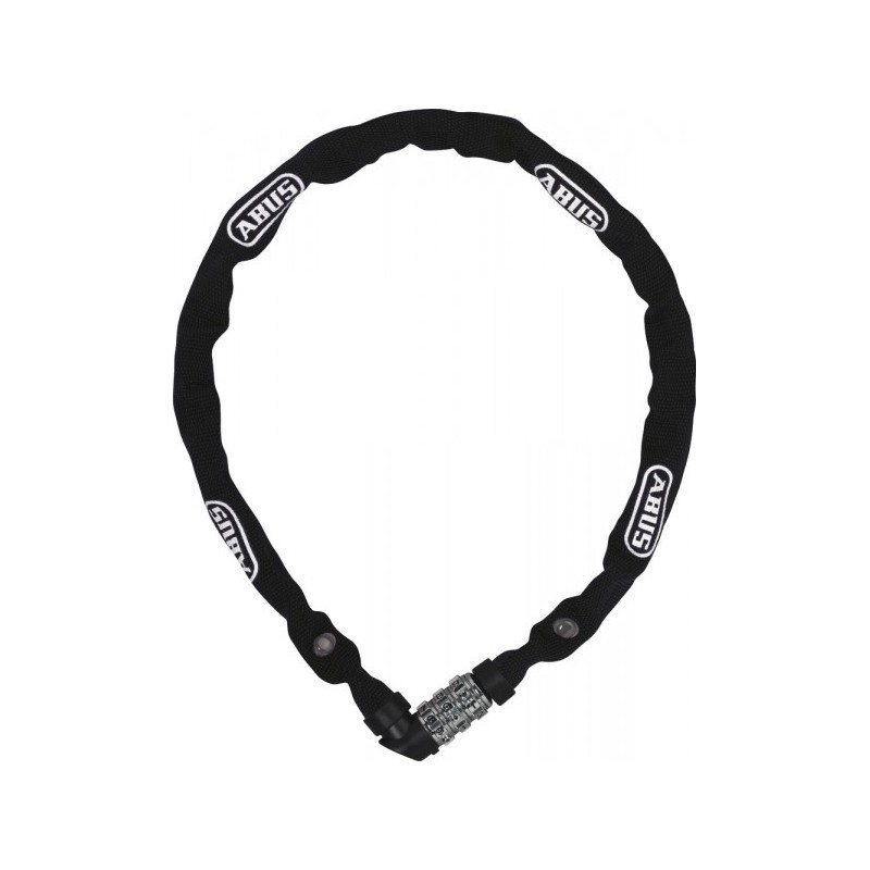 Zapięcie łańcuch ABUS WEB 1200/110 black, szyfr