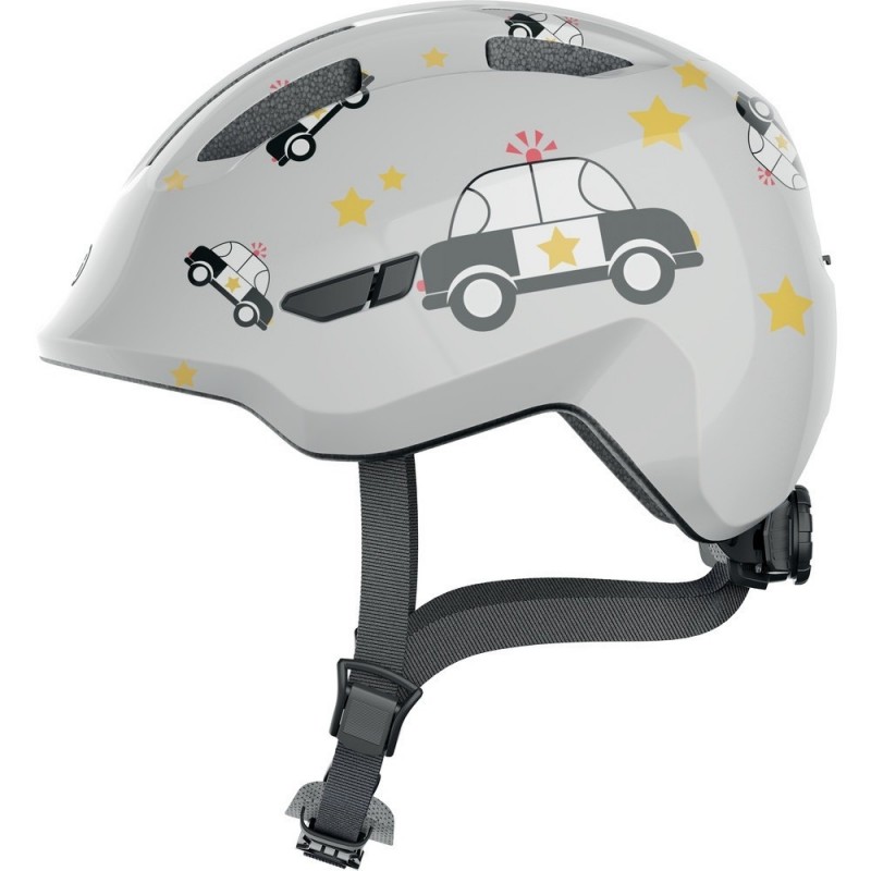 Kask dziecięcy ABUS Smiley 3.0 grey police S