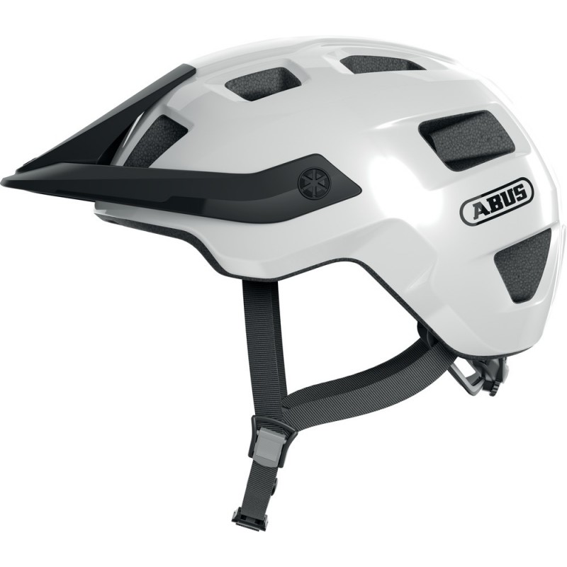 Kask ABUS Motrip M (52-58cm) shiny white