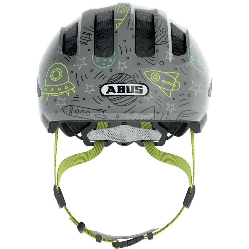 Kask dziecięcy ABUS Smiley 3.0 LED Grey Space M