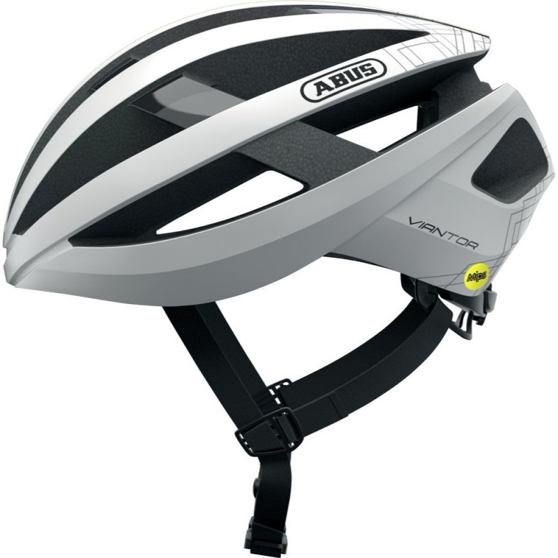 Kask ABUS Viantor M (52-58cm) MIPS polar white