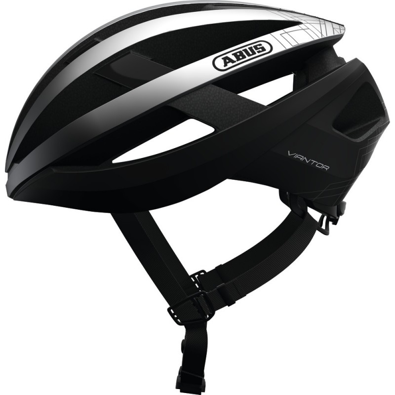 Kask ABUS Viantor M (52-58cm) silver gleam