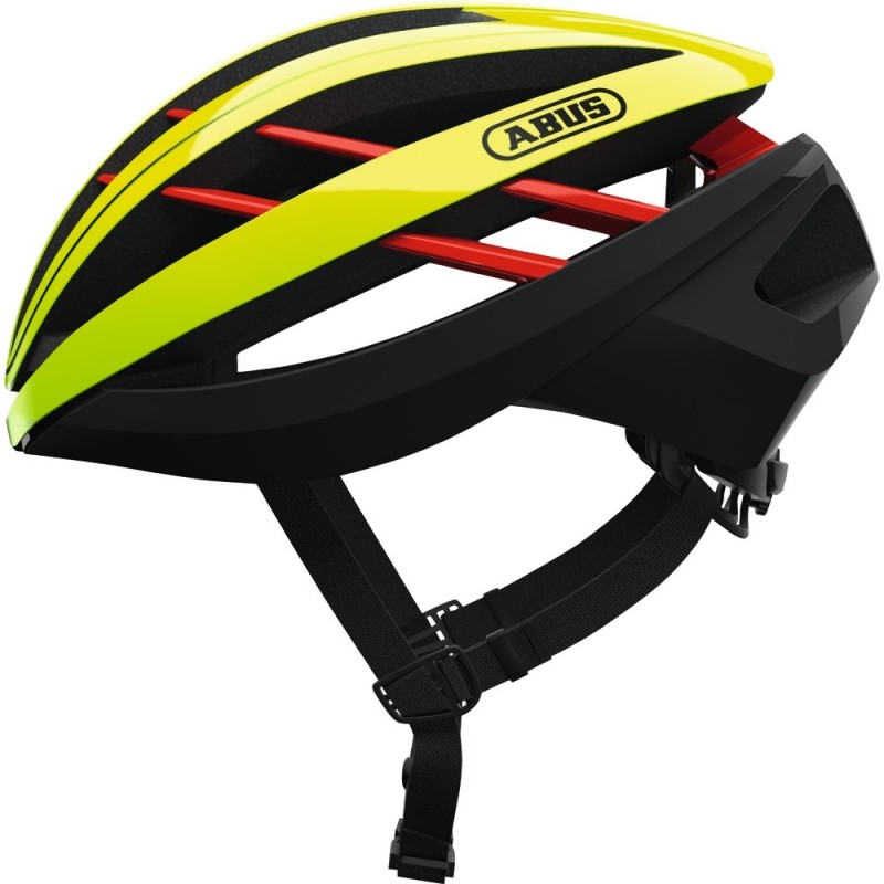 Kask ABUS Aventor L (57-61cm) neon yellow