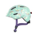Kask dziecięcy ABUS Smiley 3.0 LED Blue Rainbow S