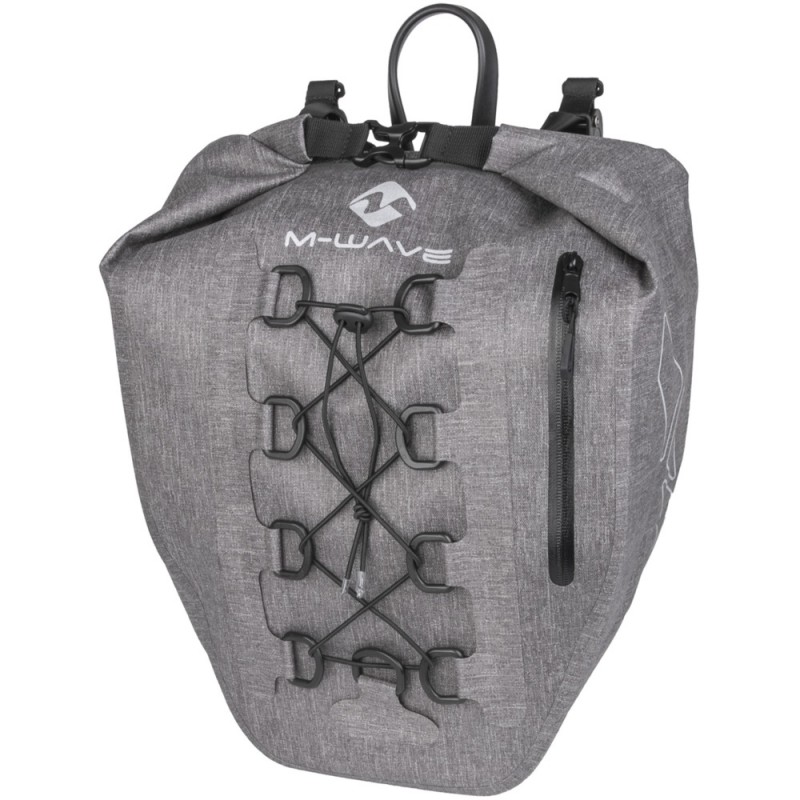 Sakwa boczna M Wave Suburban 25L grey