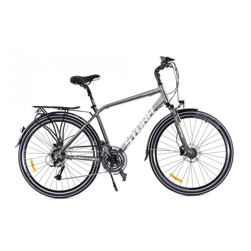 Rower Storm Maraton Man 10.0 srebrny 19"