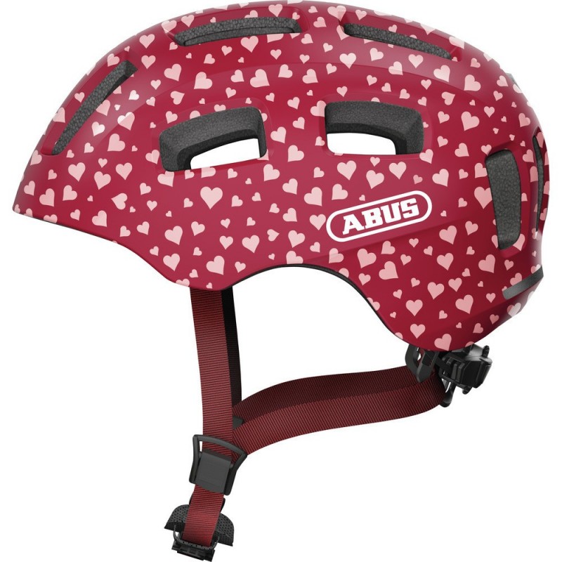 Kask ABUS Youn-I 2.0 M (52-57cm) cherry cheart