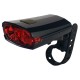 Lampka tył Marwi Union UN-130 Li-ion LED czarna