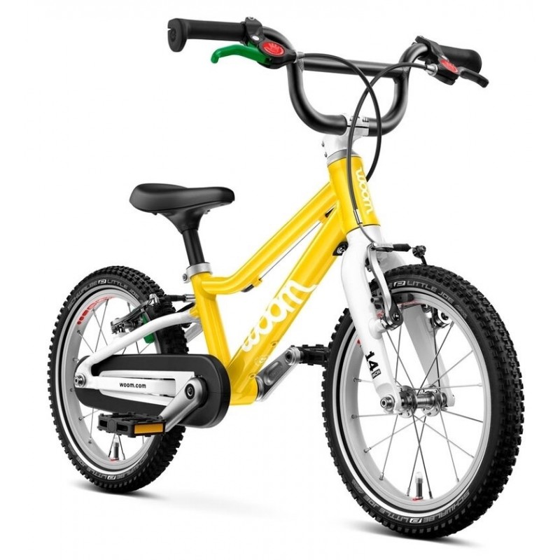 Rower dziecięcy woom GO 2 vibrant yellow