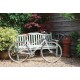 Rower PASHLEY AURORA Old English White 22"