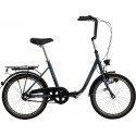 Rower składany 20" BBF Foldrider 1.0 special antracyt