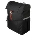 Sakwa pojedyncza Gazelle Enkele Tas black/brown 18,5L