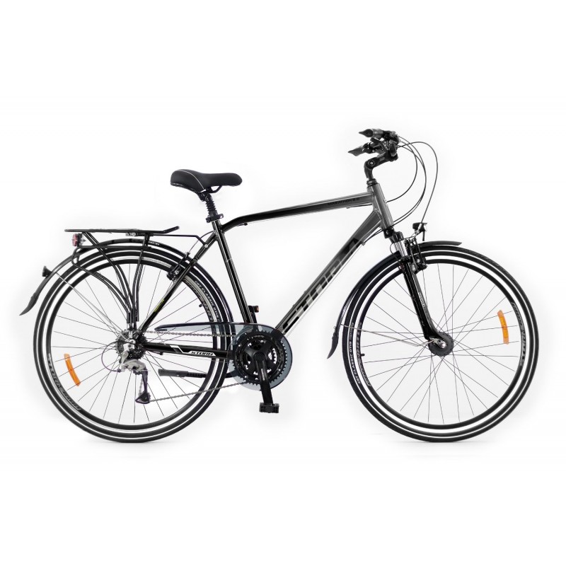 Rower Storm Maraton Man 6.0 popielato-czarny 19"